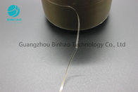 Sola línea anchura de empaquetado del oro de la cinta 1.6m m 2m m 3m m del rasgón fácil de la cinta del rasgón del tabaco