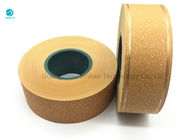 papel de embalaje estándar del corcho 34g, filtros llanos del tabaco que empaquetan los papeles con la línea