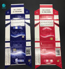 La caja de cigarrillo llena del paquete del paquete del Cig adopta la impresión en offset en diseño bicolor