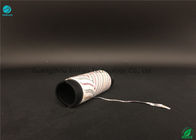 Cinta auta-adhesivo de encargo de la tira de rasgón fácil para el grueso del micrófono de la caja 25 del tabaco