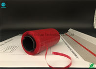 Cinta desgarrable adhesiva roja de la cinta de la tira de rasgón del sobre/del embalaje del derretimiento caliente
