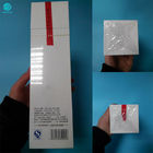 Rollo suave del plástico de embalar de 27 micrones para la caja desnuda del cigarrillo que empaqueta con la función de la soldadura