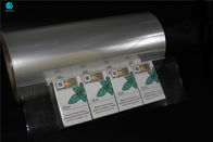 El ISO certificó la película de empaquetado del PVC de 25 micrones para la caja desnuda del cigarrillo gigante que envolvía como la caja externa
