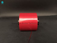 la cinta auta-adhesivo de la tira de rasgón del tabaco del MOPP del rojo de 4m m para el bolso del mensajero que empaqueta y fácil se abre