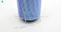 Nueva cinta olográfica 1.6m m azul extrafina de la tira de rasgón de Binhao con colores multi autos-adhesivo impresa