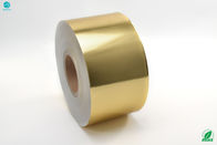 Longitud de oro el 1500m del papel 55gsm de papel de aluminio del cigarrillo