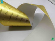 El color del oro de papel de papel de aluminio del tabaco el 1500M Long Good Extensibility modificó para requisitos particulares