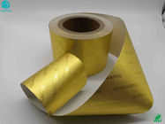 Un resbalón lateral de embalaje de papel brillante lateral de la hoja del cigarrillo de la comida del papel de aluminio laqueado