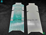Cajas de cigarrillo de la cartulina de la impresión en offset/cartones/paquetes reciclables con el logotipo grabado en relieve