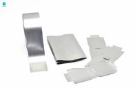 Película de empaquetado impermeable laminada de plata del sello de plástico del papel de aluminio BOPP para la caja del cigarrillo
