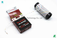 El rollo forma permanente de empaquetado de la melaza de la cinta del rasgón fácil asegura multicolor para el tabaco de Shisha