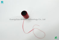 Tamaño adhesivo Calor-activado del color rojo de la cinta de la cinta de la cinta de la tira de rasgón