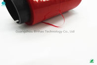 Tamaño adhesivo Calor-activado del color rojo de la cinta de la cinta de la cinta de la tira de rasgón