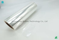 3 película de empaquetado del PVC del micrón los 2500m de la base 21 de la pulgada 80MPa para el paquete del tabaco