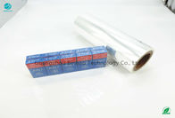 Película de empaquetado mate del PVC del cigarrillo 80MPa 350m m el 8%