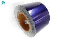 Rey Size Cigarette Packing el 1500M Aluminium Foil Paper con color púrpura