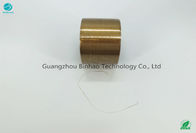 Línea cinta del oro del rasgón cinta de la tira de rasgón del tamaño de 1.6m m - de 2.0m m