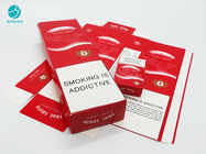Caja de empaquetado de los productos de la cartulina del cigarrillo disponible con diseño personalizado