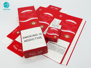 Caja olográfica de la cartulina del diseño para el paquete determinado completo del tabaco de cigarrillo