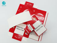 Cartón de encargo colorido del embalaje de la caja de la caja de cigarrillo con diseño personalizado