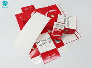 Cartulina de encargo del cartón de la caja de la caja de cigarrillo del tabaco con diseño personalizado