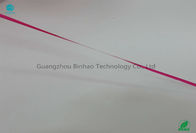 Pegamento grande de la cinta de la tira de rasgón del color rojo de la longitud de los materiales los 50000m de BOPP