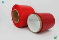 Base interna roja de la anchura 152m m del color fácil 5m m de los materiales del MOPP de la cinta del rasgón