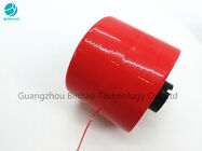 MOPP rojo lleno sola cinta adhesiva lateral de la tira de rasgón de 30 micrones