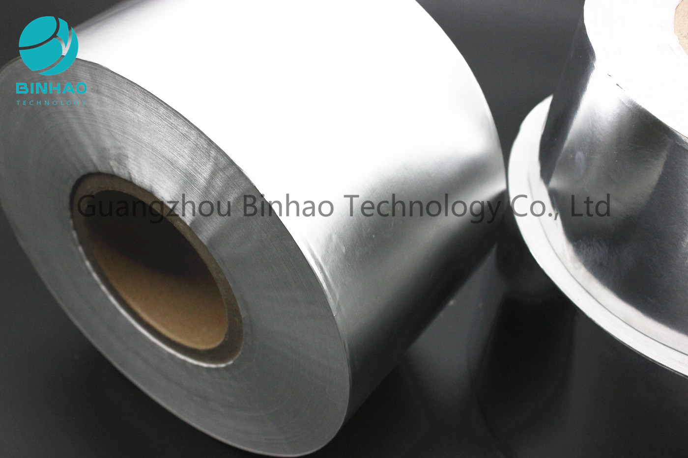 Fuerza de alta resistencia de empaquetado metalizada del rollo del cigarrillo del papel de papel de aluminio