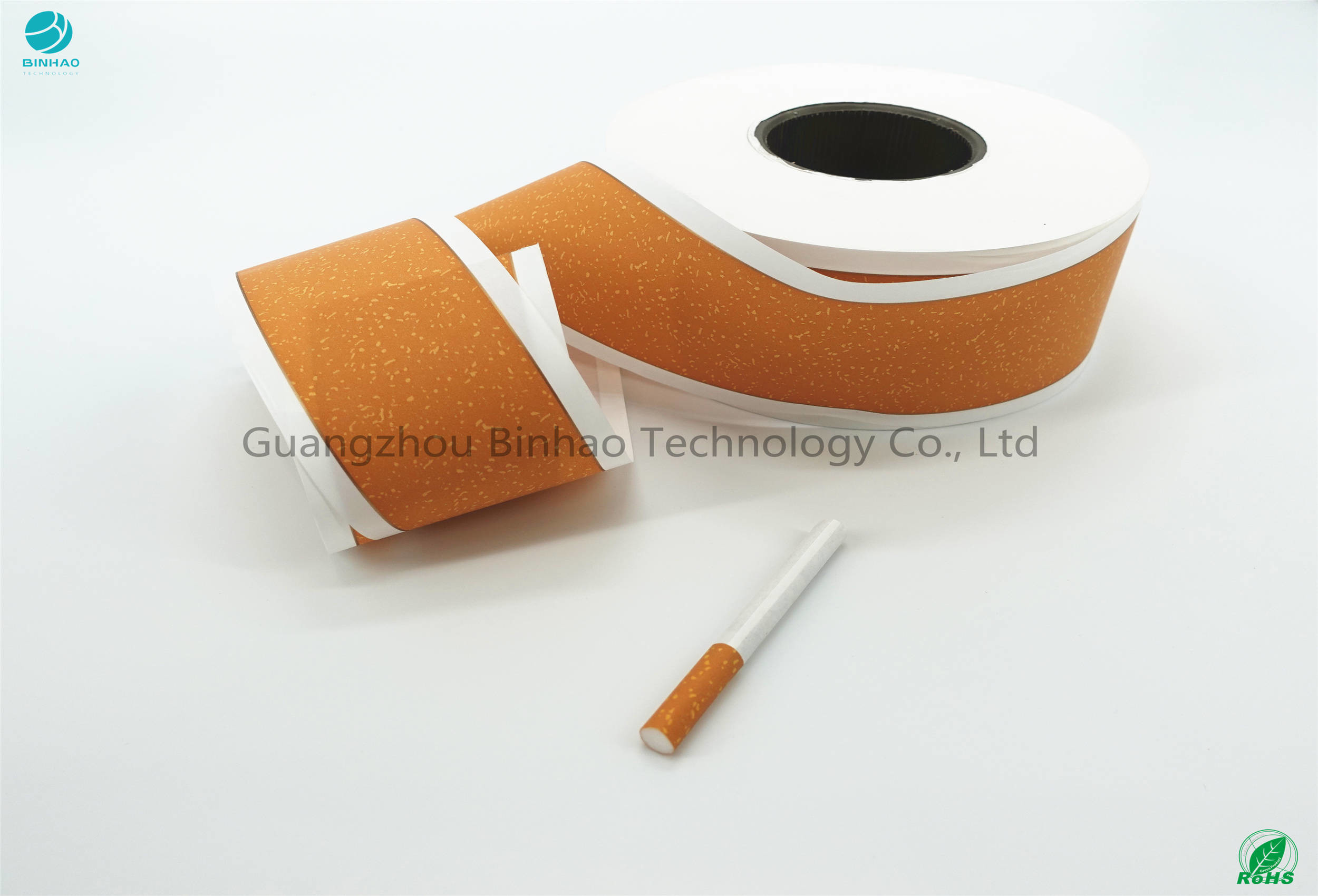 Corcho del paquete 34gsm de los materiales del cigarrillo que inclina el papel