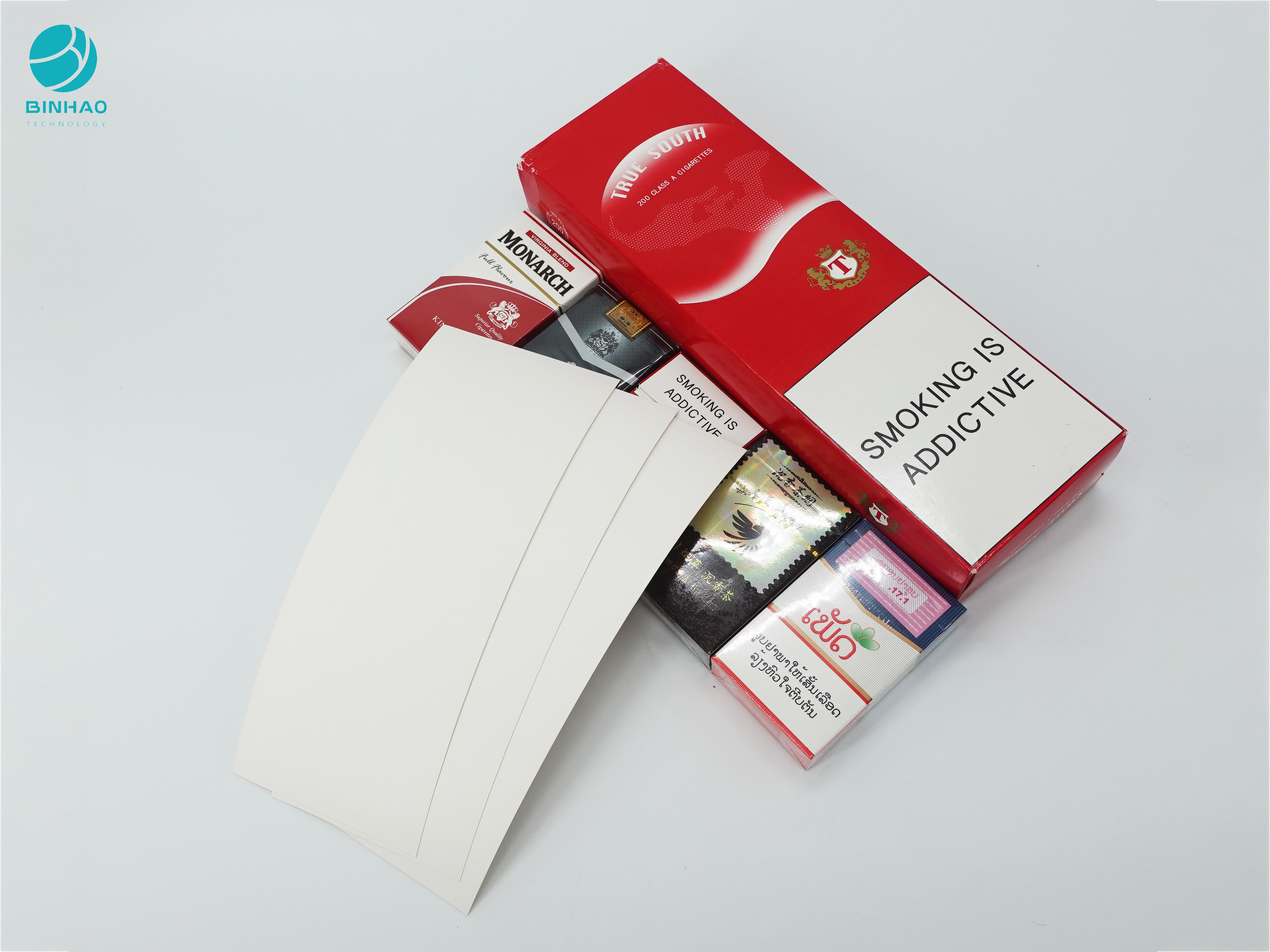 Caja de cartón personalizada del diseño para el paquete determinado completo del tabaco de cigarrillo
