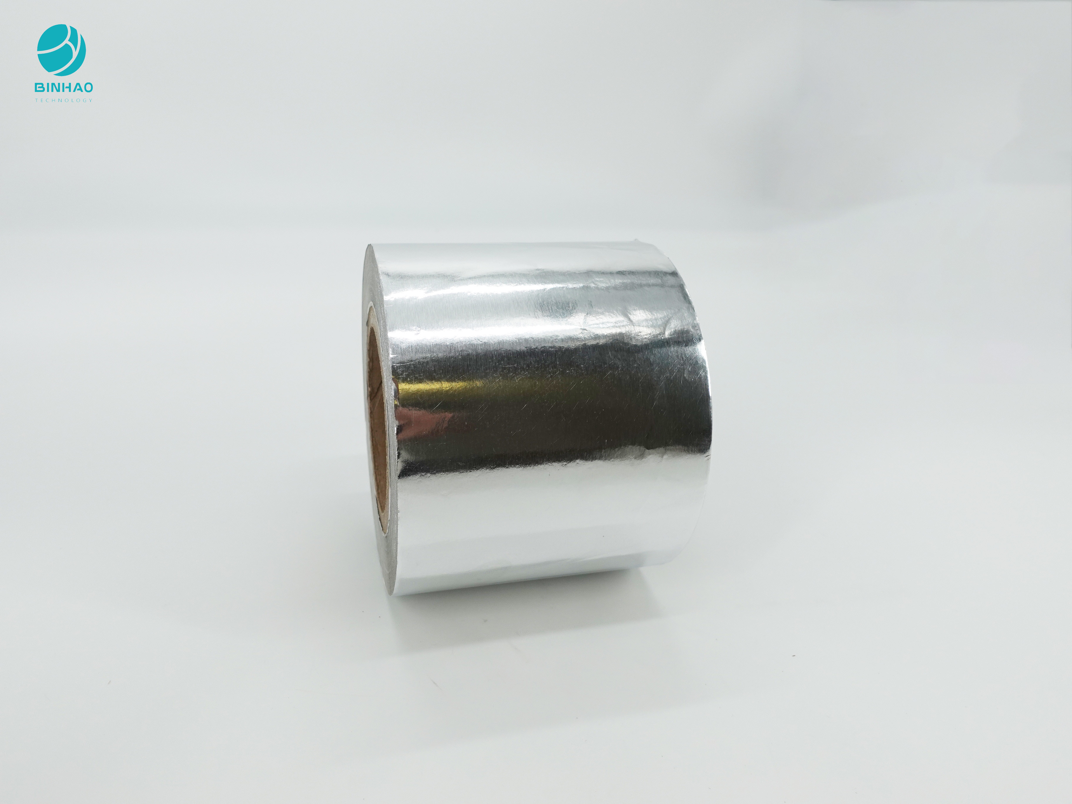 papel de la hoja del paquete de la plata del metal del papel de aluminio 55Gsm para envolver el cigarrillo