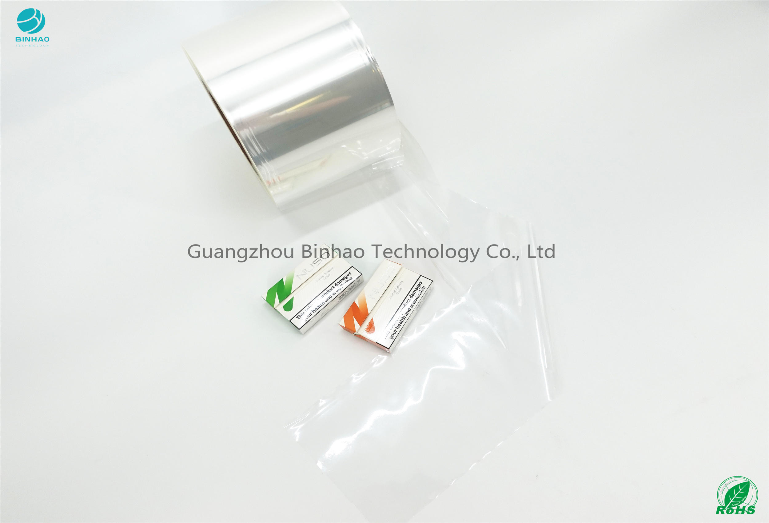 Resista las sustancias nocivas que los materiales del paquete del E-cigarrillo de la película HNB de BOPP rasgan la cinta 2.5m m