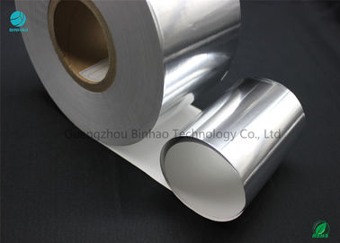 Papel a prueba de humedad de plata de papel de aluminio con el papel bajo del forro blanco para el empaquetado superior del cigarrillo