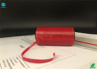 Cinta desgarrable adhesiva roja de la cinta de la tira de rasgón del sobre/del embalaje del derretimiento caliente