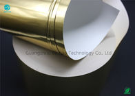 Papel brillante brillante de papel de aluminio de la transferencia del oro con los materiales ambientales en 65gsm