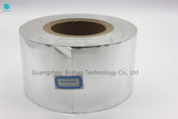 Papel bajo blanco de Composited del papel de aluminio de 7 micrones para el empaquetado interno de la caja del cigarrillo