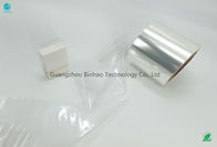 Carrete de película de empaquetado superficial claro de BOPP para el cigarrillo que embala la prueba de Mositure