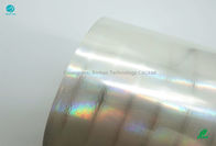 Material de embalaje flexible olográfico de la película del cigarrillo BOPP de la transparencia inodoro
