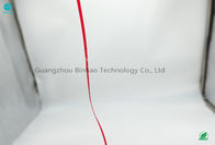 Elegante rojo de la cinta de la tira de rasgón del Multy-material y de la impresión de los Multy-colores