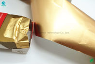 Tabaco de papel de alta resistencia del oro de papel de papel de aluminio 2 de la capa mate 70g /M2