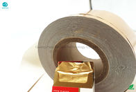 Sola línea papel de papel de aluminio del minuto 83m m del 1% para el paquete de la comida del cigarrillo