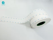 paquete modificado para requisitos particulares blanco del filtro de 64m m Logo Tipping Paper For Cigarette