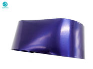 Papel de rey Size Aluminium Foil de Bobbin Glossy Blue 58gsm para el paquete del cigarrillo