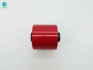 cinta enorme rojo oscuro de encargo del rasgón de 4m m Rolls para el empaquetado de los productos de la caja de FMCG