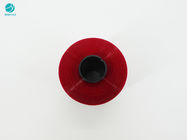 cinta adhesiva de la tira de rasgón de la buena decoración de color rojo oscuro de 4m m para el paquete de los productos de la caja
