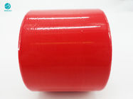 cinta auta-adhesivo del rasgón del tabaco rojo brillante de 2.5m m para el empaquetado de la caja del producto