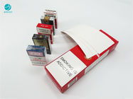 Caja de cartón grabada en relieve durable de la caja de embalaje del logotipo para el tabaco de cigarrillo