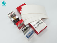 La caja de empaquetado llana del papel de caja de cartón del paquete del rectángulo con crea para requisitos particulares