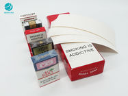 Cartulina durable de la caja de embalaje del cigarrillo de la caja del paquete del tabaco con el logotipo de encargo
